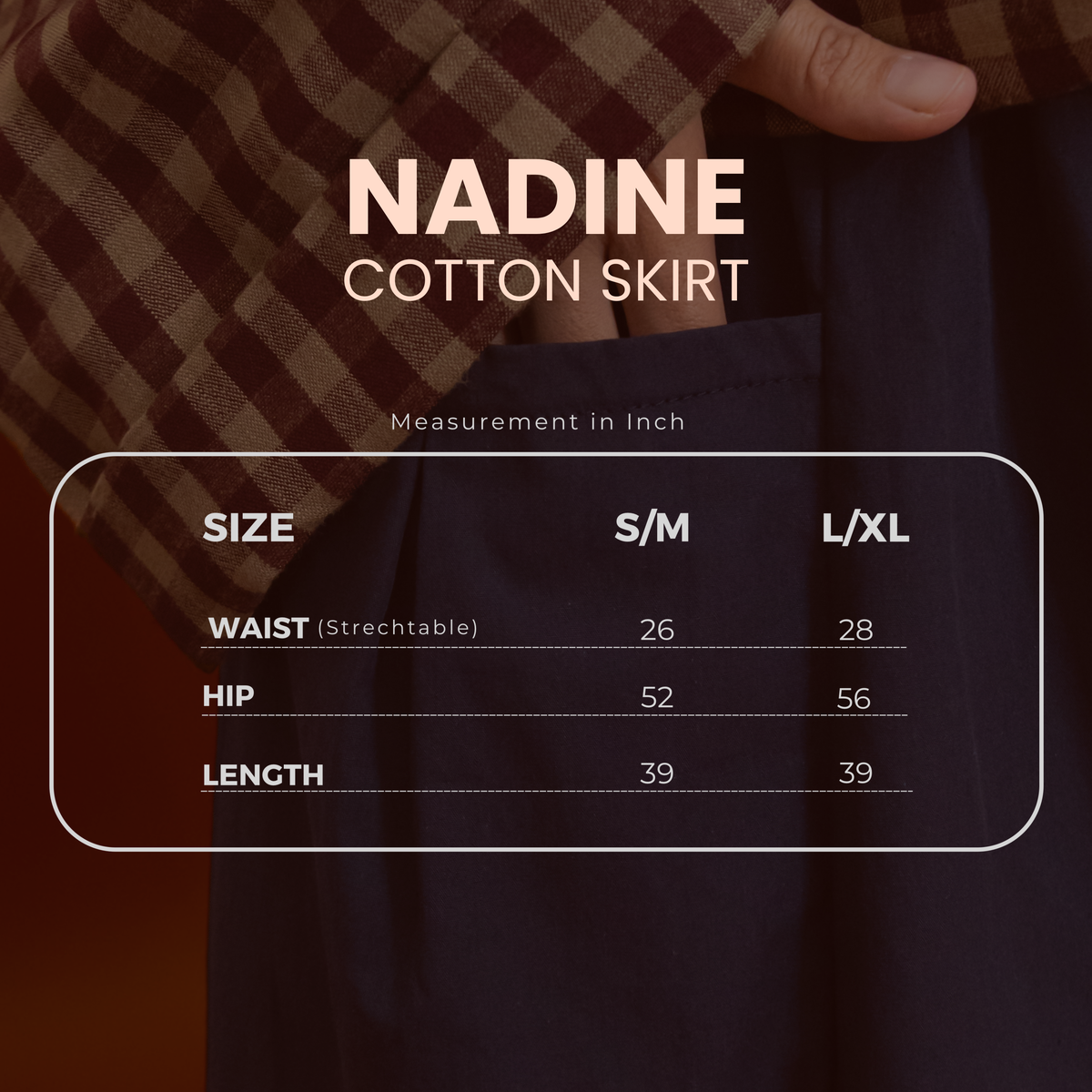 NADINE COTTON SKIRT