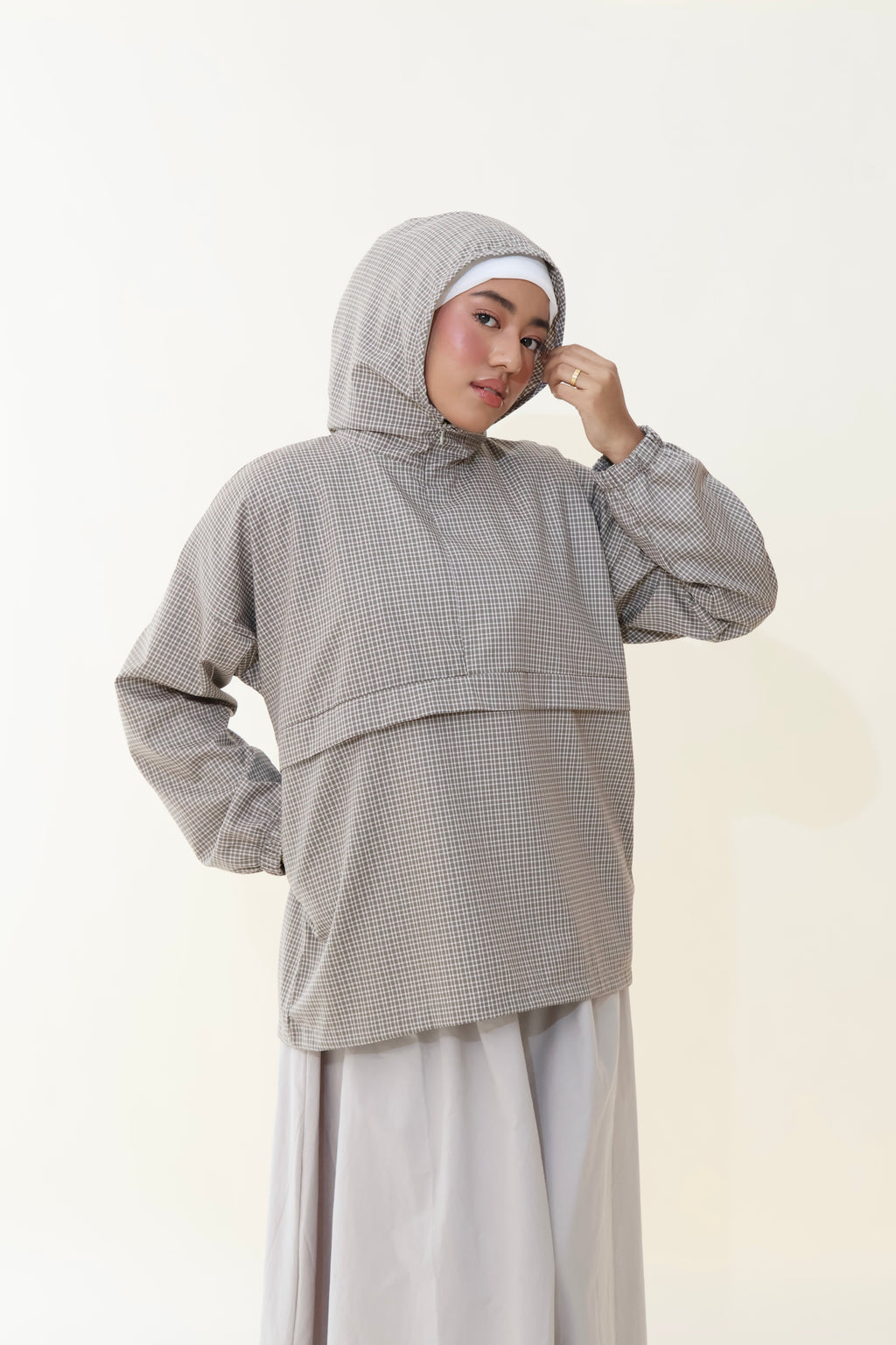 NOVA PLAIDS HOODIE