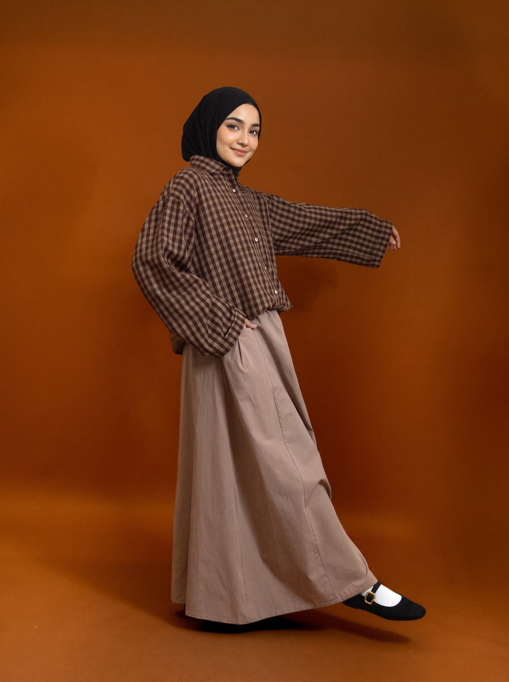NADINE COTTON SKIRT
