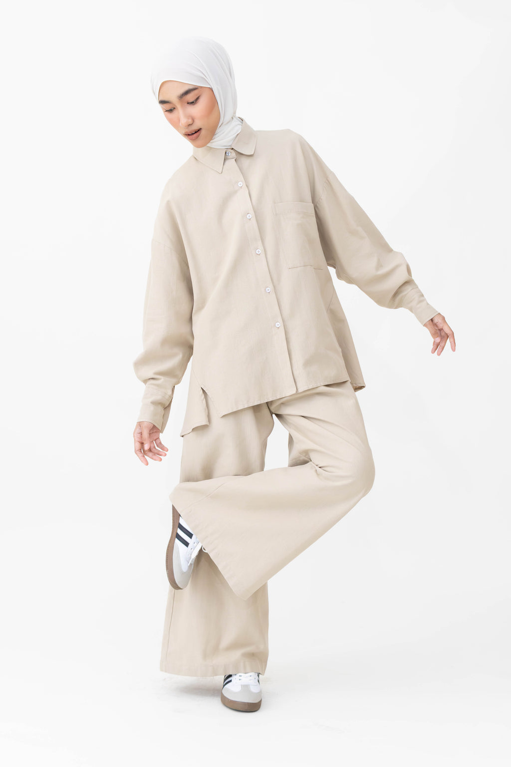 MELLOW LINEN TOP ONLY