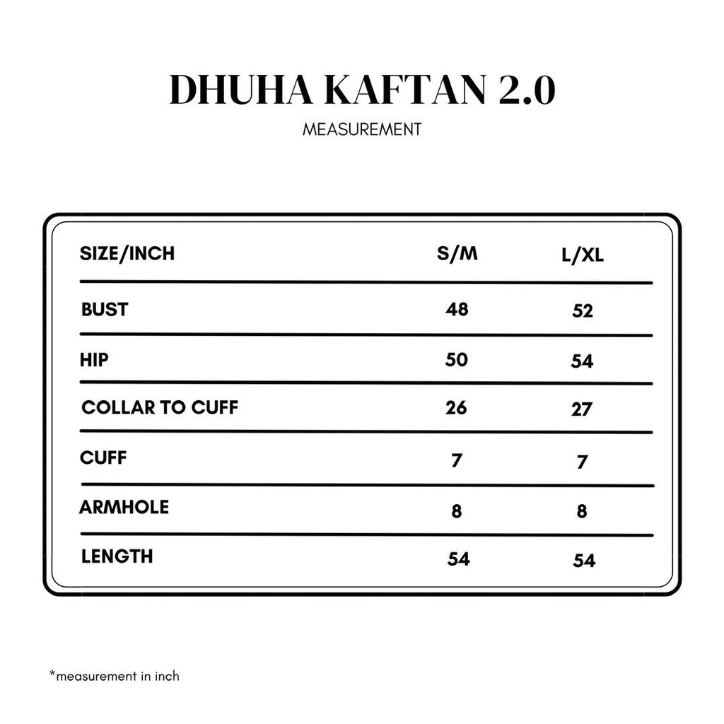 DHUHA KAFTAN
