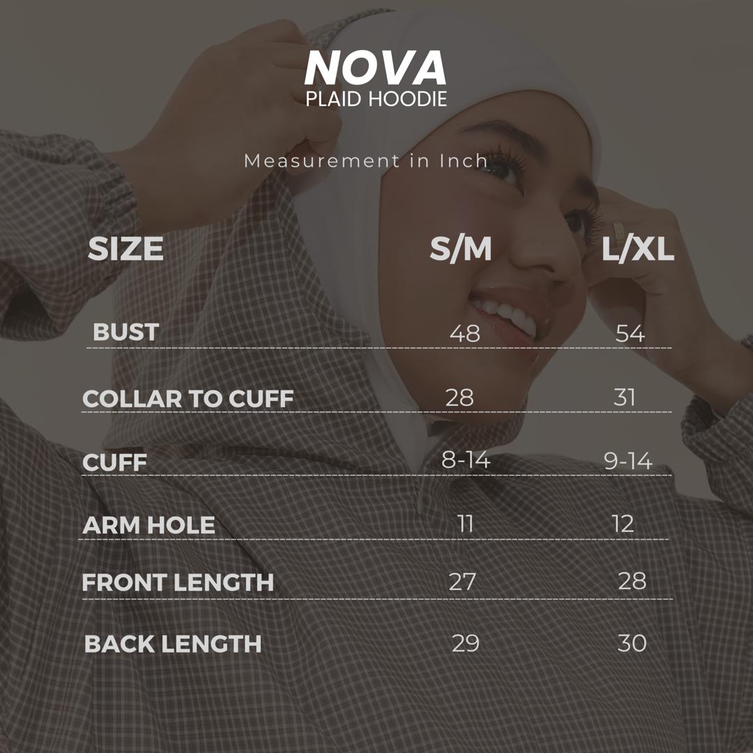 NOVA PLAIDS HOODIE