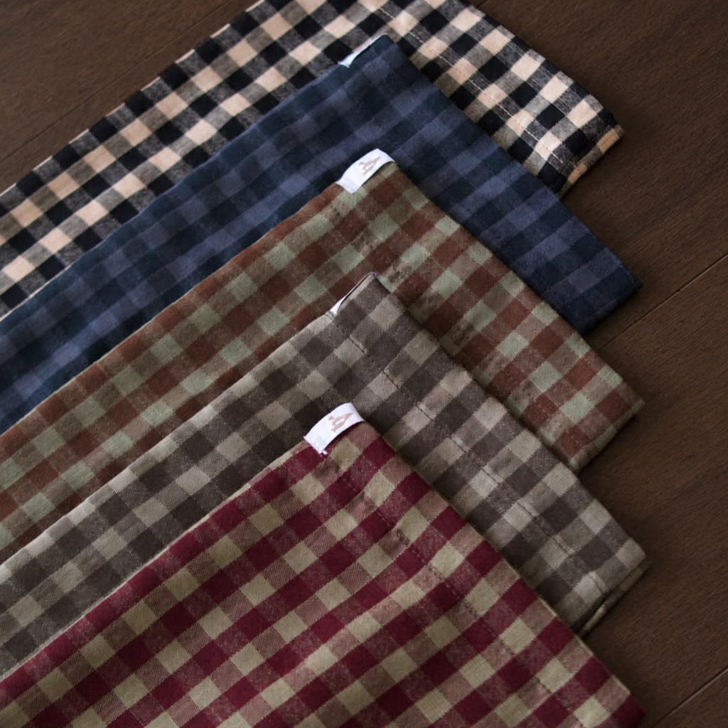 CHECKERED KAFTAN