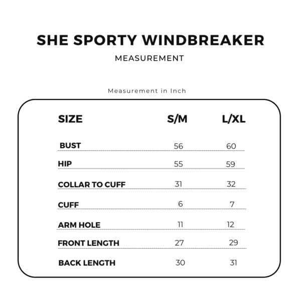 SHE SPORTY WINDBREAKER - Image 20